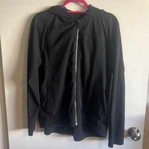 Lululemon Black Rain Jacket Size 10